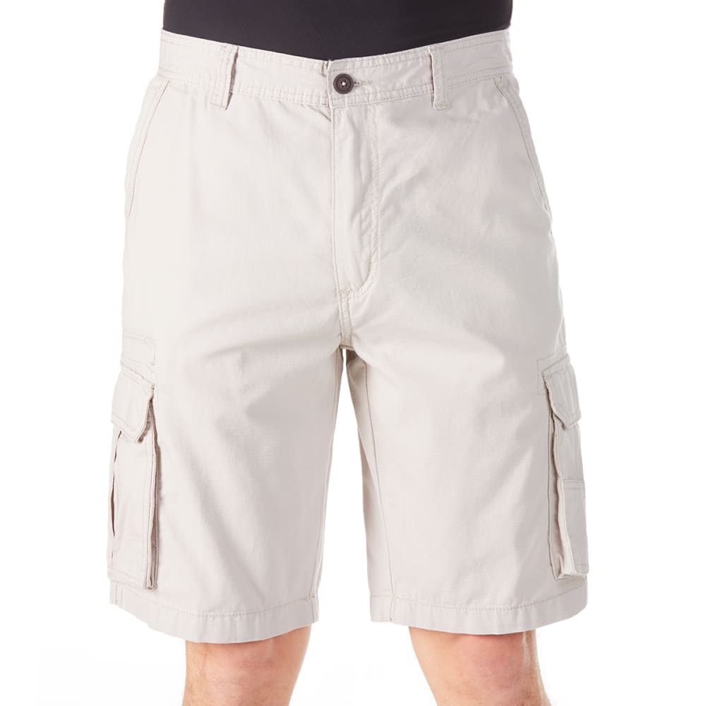 RUGGED TRAILS Men's Ripstop Cargo Shorts 32