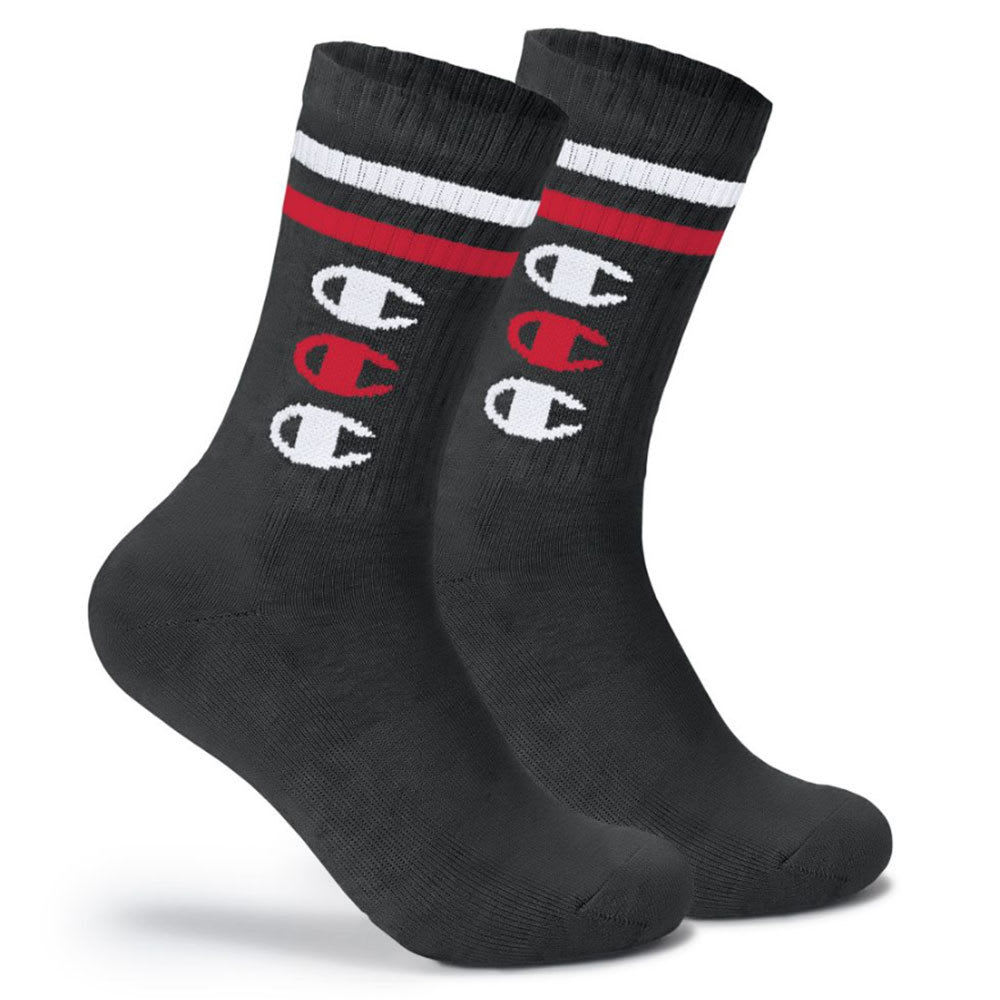 CHAMPION Men's Repeat C Crew Socks 10-13
