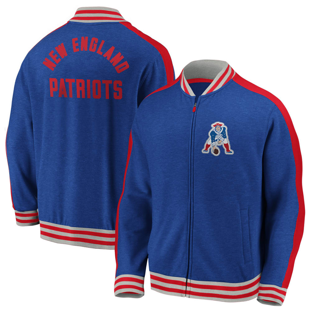 NEW ENGLAND PATRIOTS Men's Full Zip Vintage Varsity Jacket - Bob’s Stores