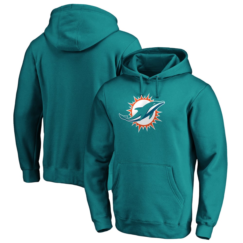 MIAMI DOLPHINS Men's Primary Logo Pullover Hoodie M