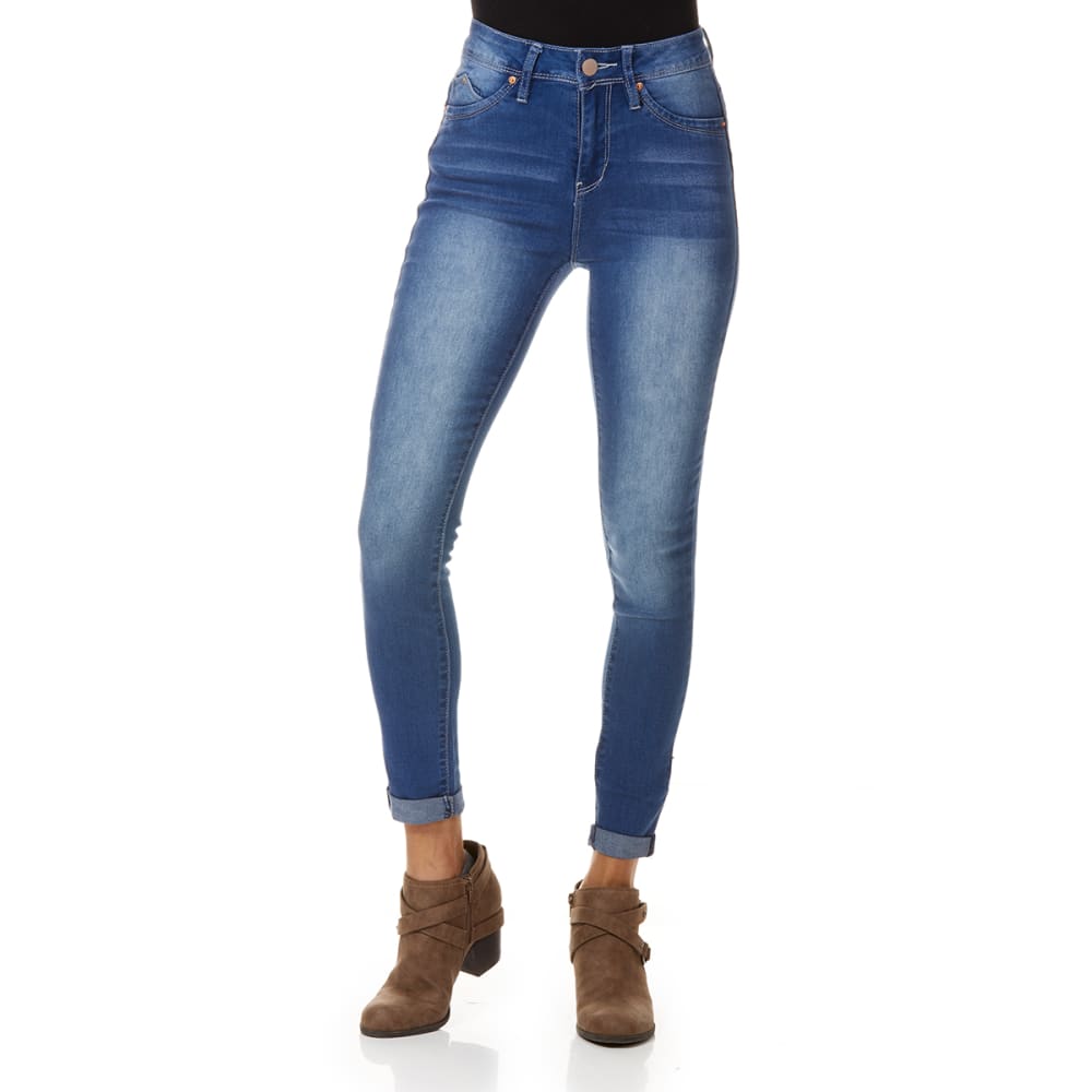 YMI Juniors' Denim Luxe Lift Rolled Cuff Jeans - Bob’s Stores