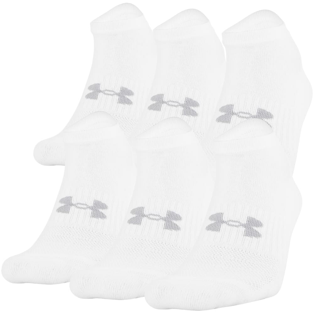 UNDER ARMOUR Boys' No Show Training Socks L