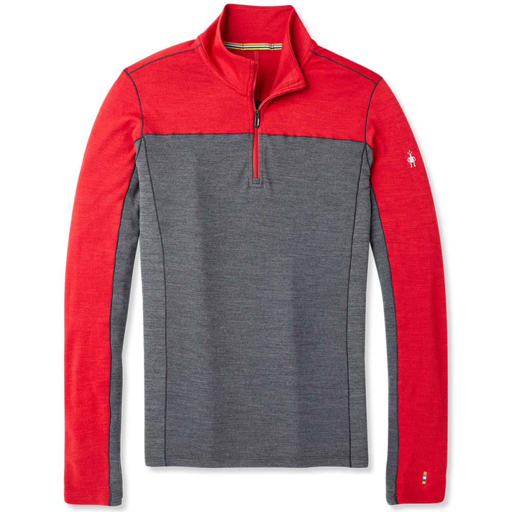 SMARTWOOL Men's Merino Sport 250 Long-Sleeve 1/4-Zip Pullover S