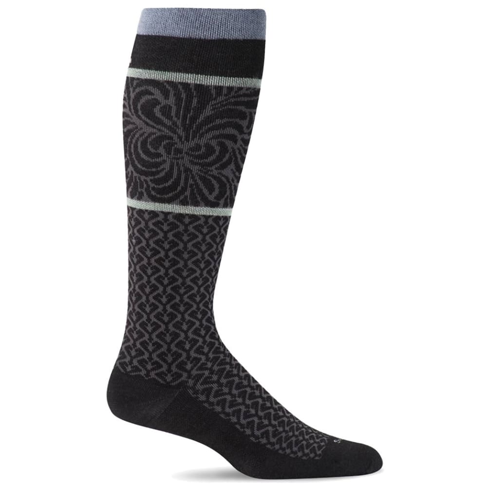 SOCKWELL Women's Art Deco Compression Socks S/M