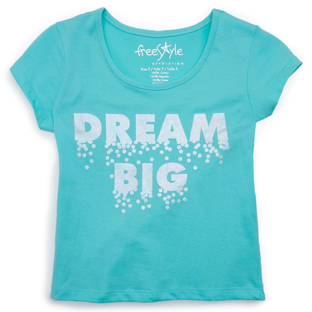 FREESTYLE Girls' Dream Big Tee 7