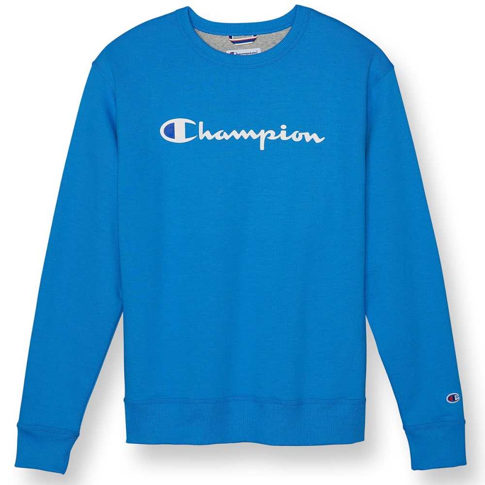 CHAMPION Men's Powerblend Fleece Crewneck Sweatshirt S