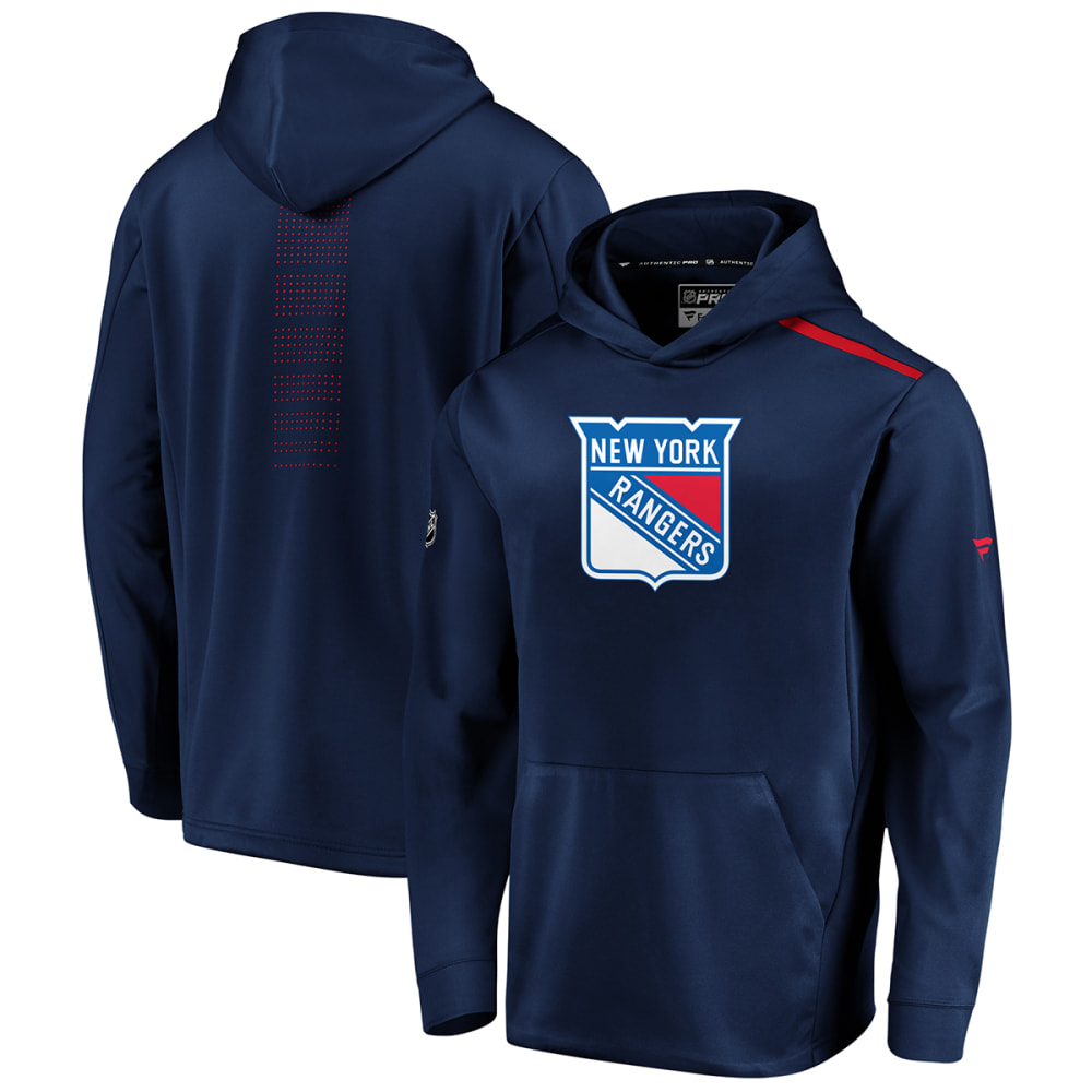 New York Rangers Men's Navy Pullover Hoodie