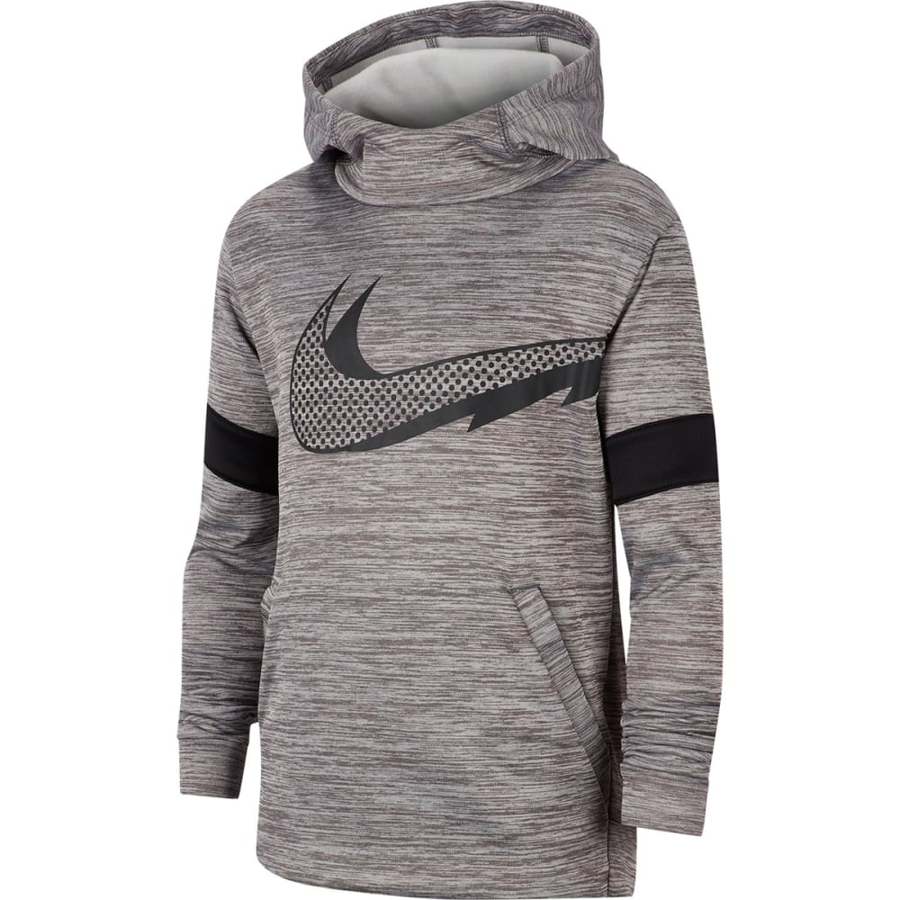 nike boys therma training hoodie black