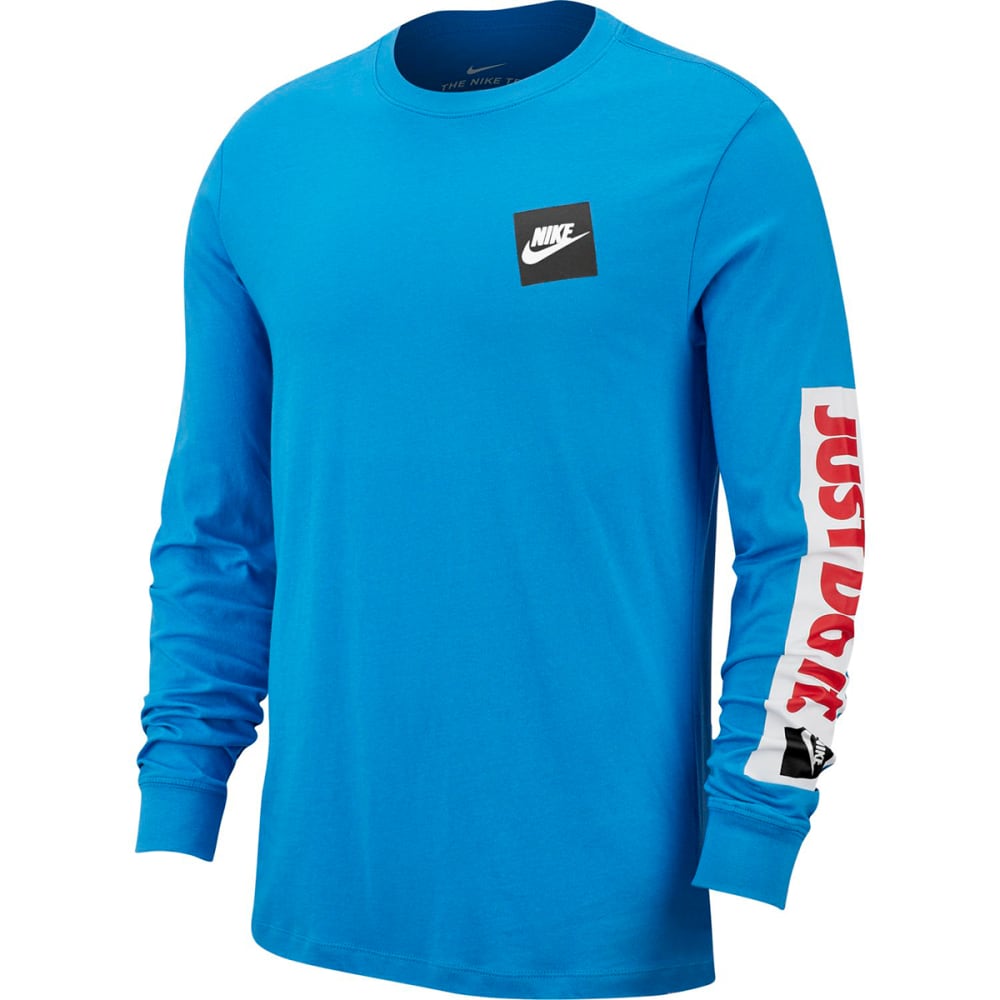 NIKE Men's Nike Swoosh Just Do It Long-Sleeve Tee - Bob’s Stores