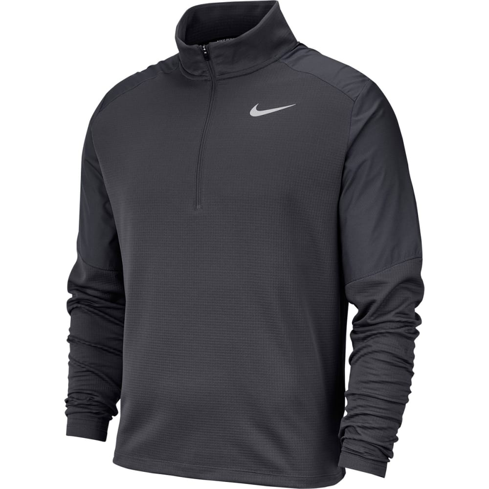 NIKE Men's Long-Sleeve Quarter Zip Pacer Top S