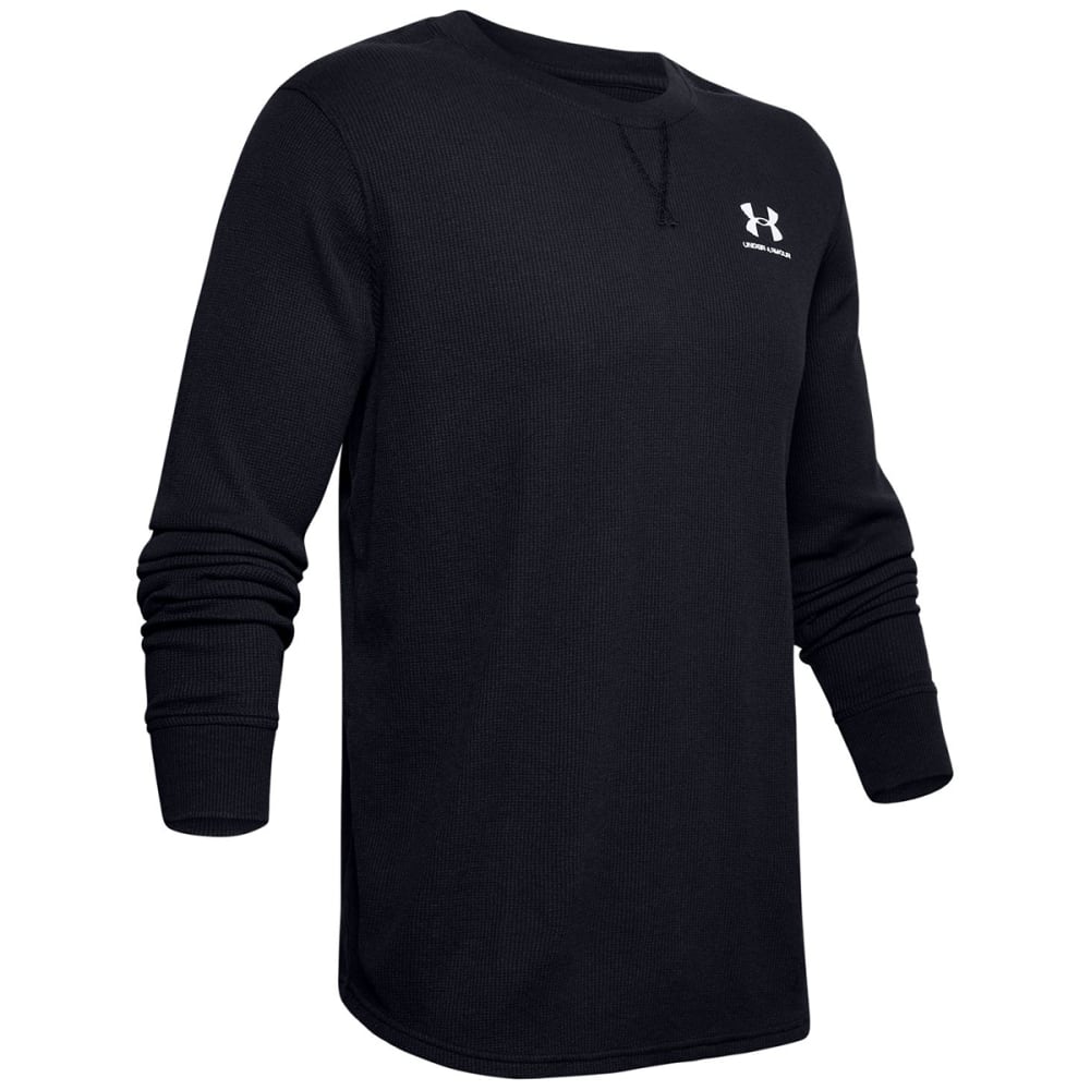UNDER ARMOUR Men's Long-Sleeve Sportstyle Essential Texture Crewneck Shirt S