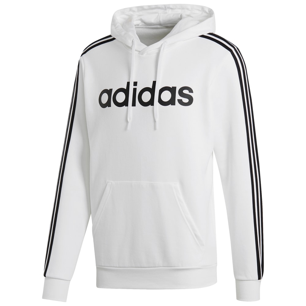 ADIDAS Men's Essentials 3 Stripe Pullover Hoodie - Bob’s Stores