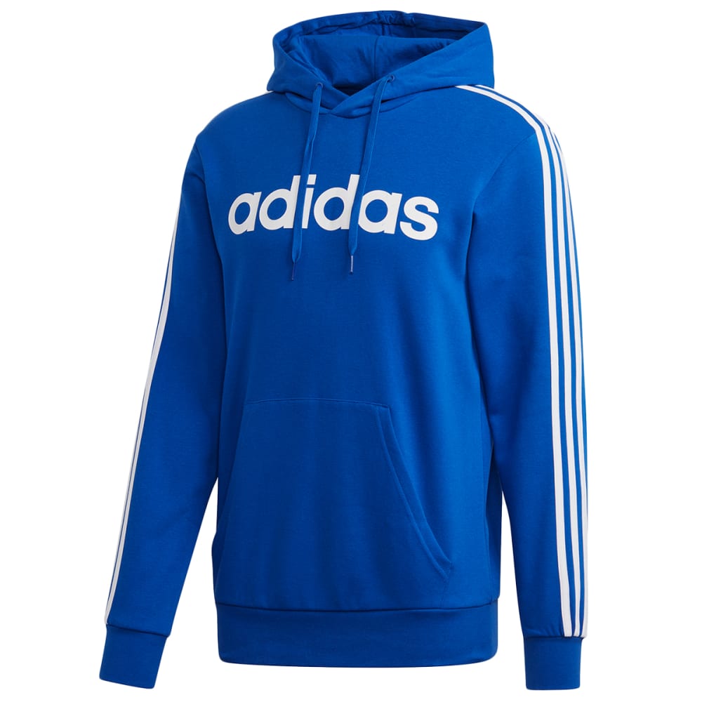 ADIDAS Men's Essentials 3 Stripe Pullover Hoodie - Bob’s Stores