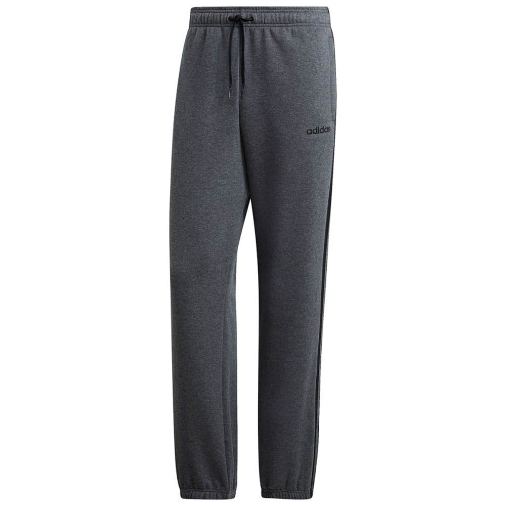 ADIDAS Men's Essentials 3 Stripe Open Hem Fleece Pants - Bob’s Stores