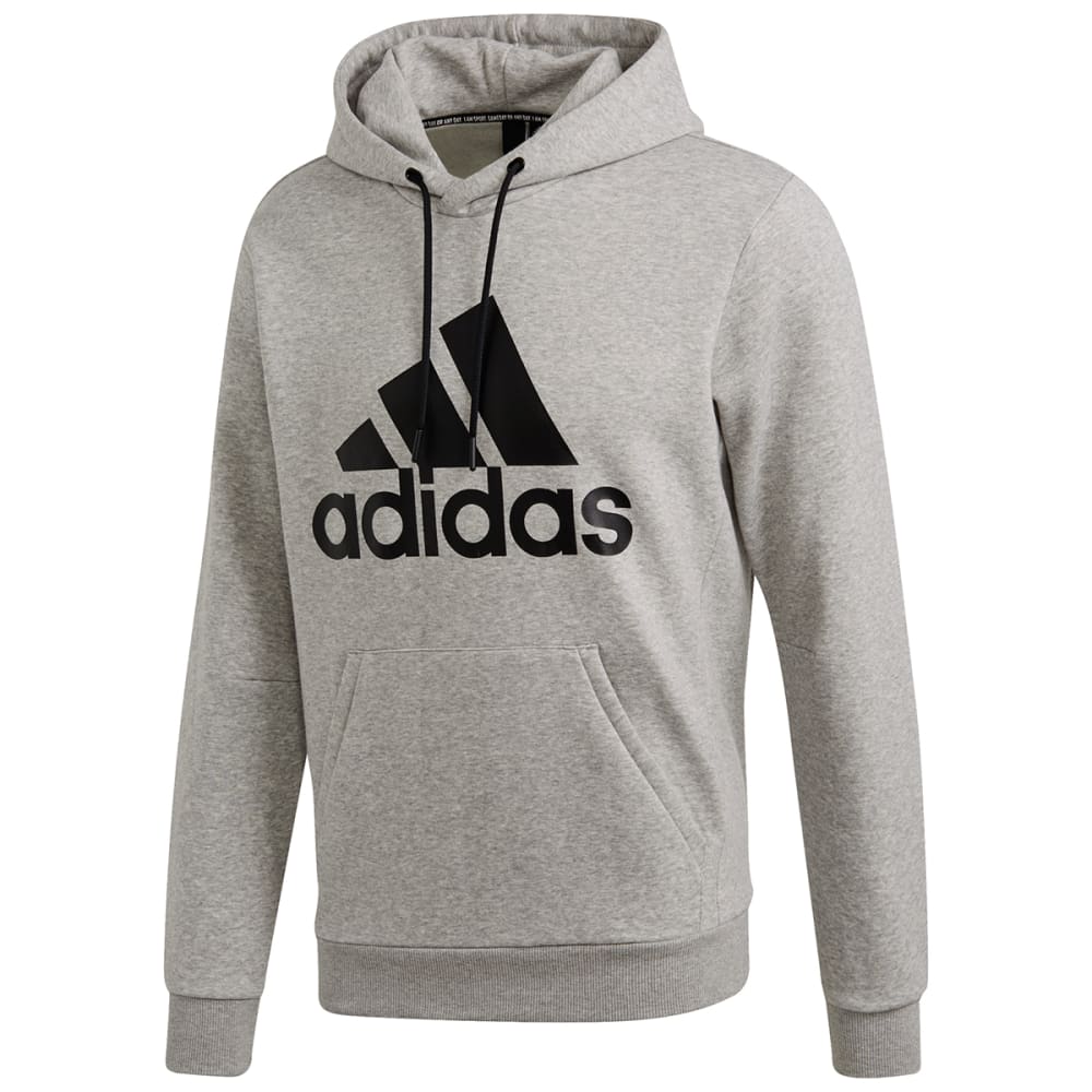 ADIDAS Men's Badge of Sport Fleece Pullover Hoodie S