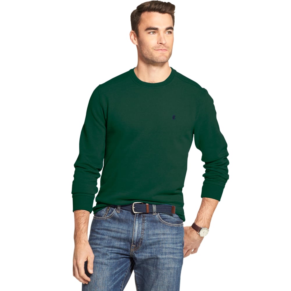 IZOD Men's Long-Sleeve Supersoft Fleece Crewneck Sweater - Bob’s Stores