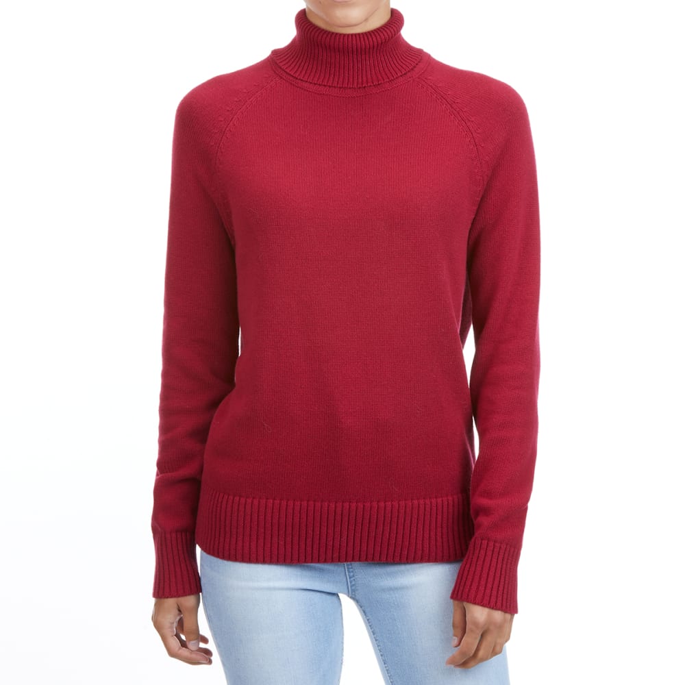 JEANNE PIERRE Women's Cotton Turtleneck Sweater - Bob’s Stores