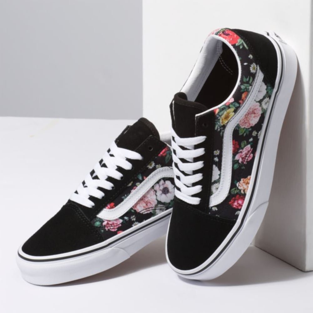 vans floral old school