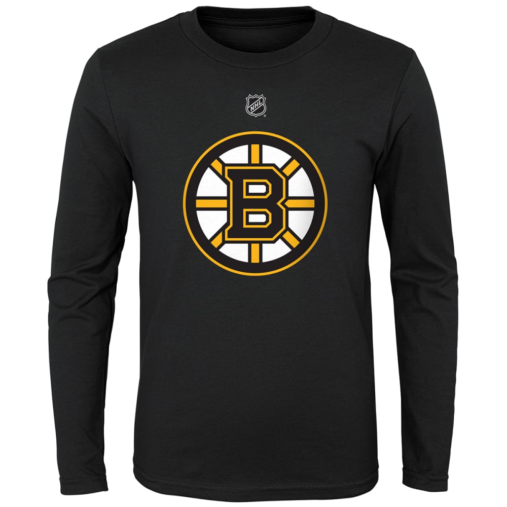 BOSTON BRUINS Little Boys' Long-Sleeve Primary Logo Tee M