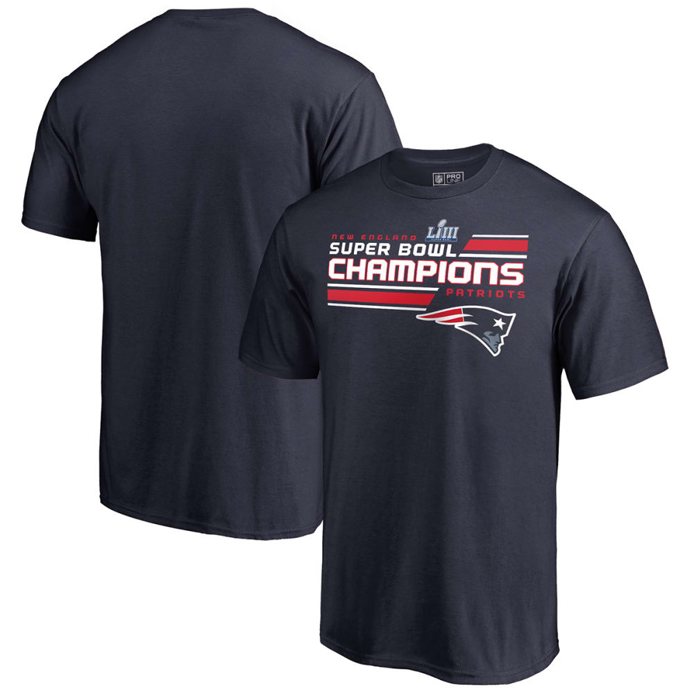 NEW ENGLAND PATRIOTS Men's Super Bowl LIII Champions Short-Sleeve Tee M