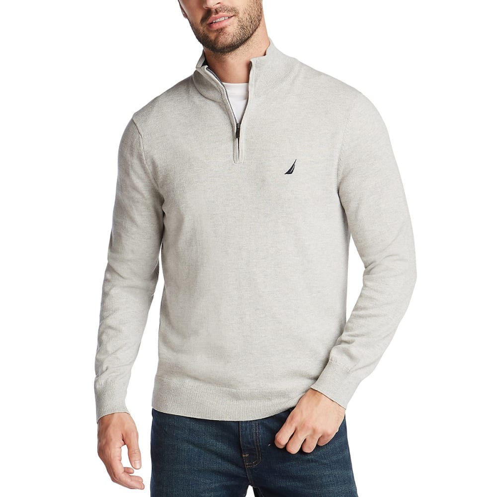 NAUTICA Men's Navtech Quarter Zip Mock Neck Sweater - Bob’s Stores