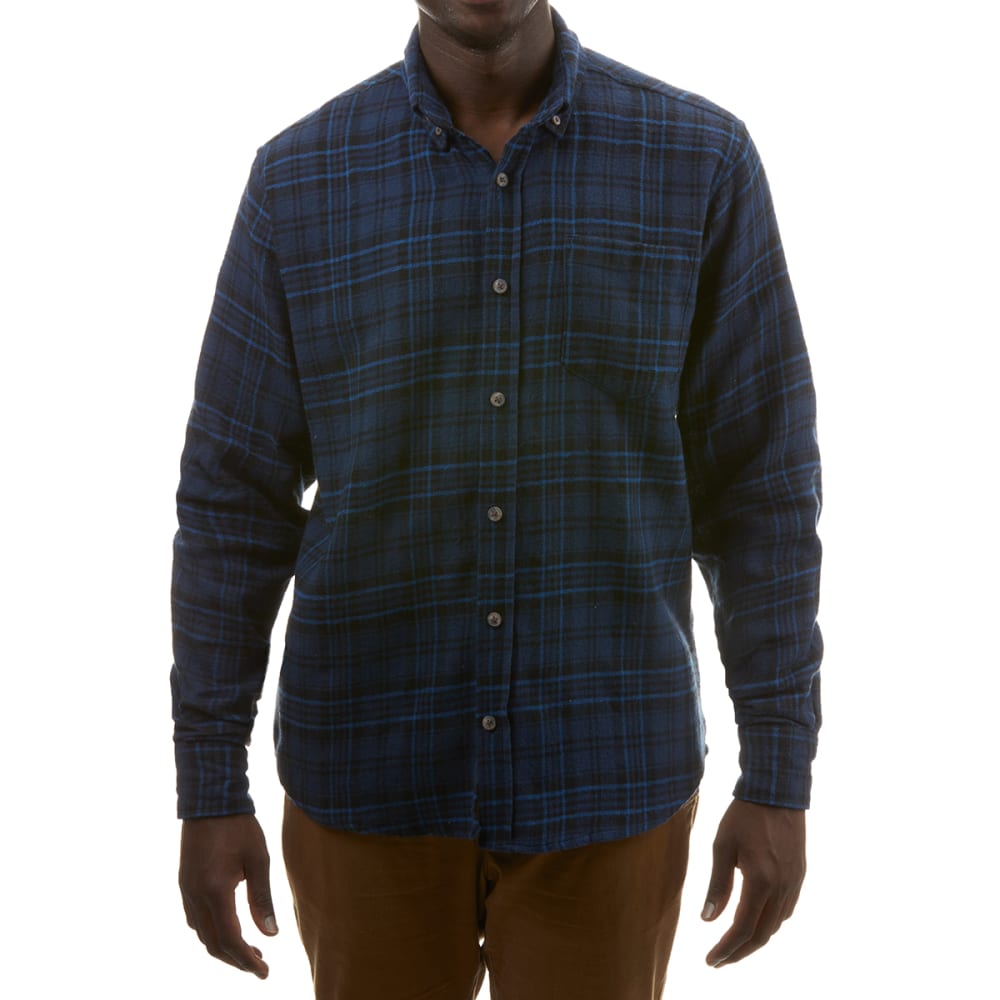 RUGGED TRAILS Men's Plaid Flannel Shirt S