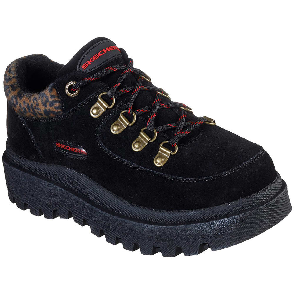 skechers shindig 6 eye leather hiker boot