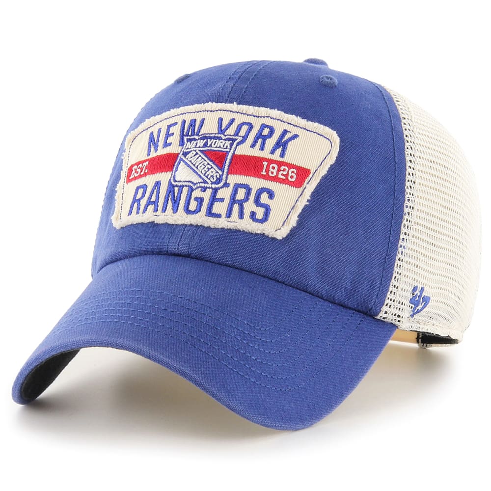 NEW YORK RANGERS Men's Crawford Mesh Adjustable Hat ONE SIZE