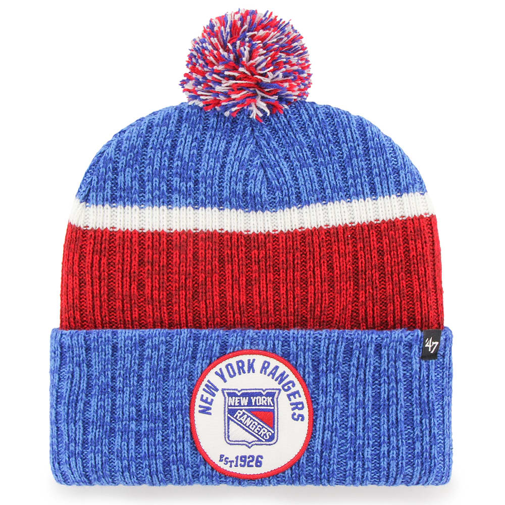 NEW YORK RANGERS Men's Holcomb 47' Cuffed Pom Knit Beanie - Bob’s Stores