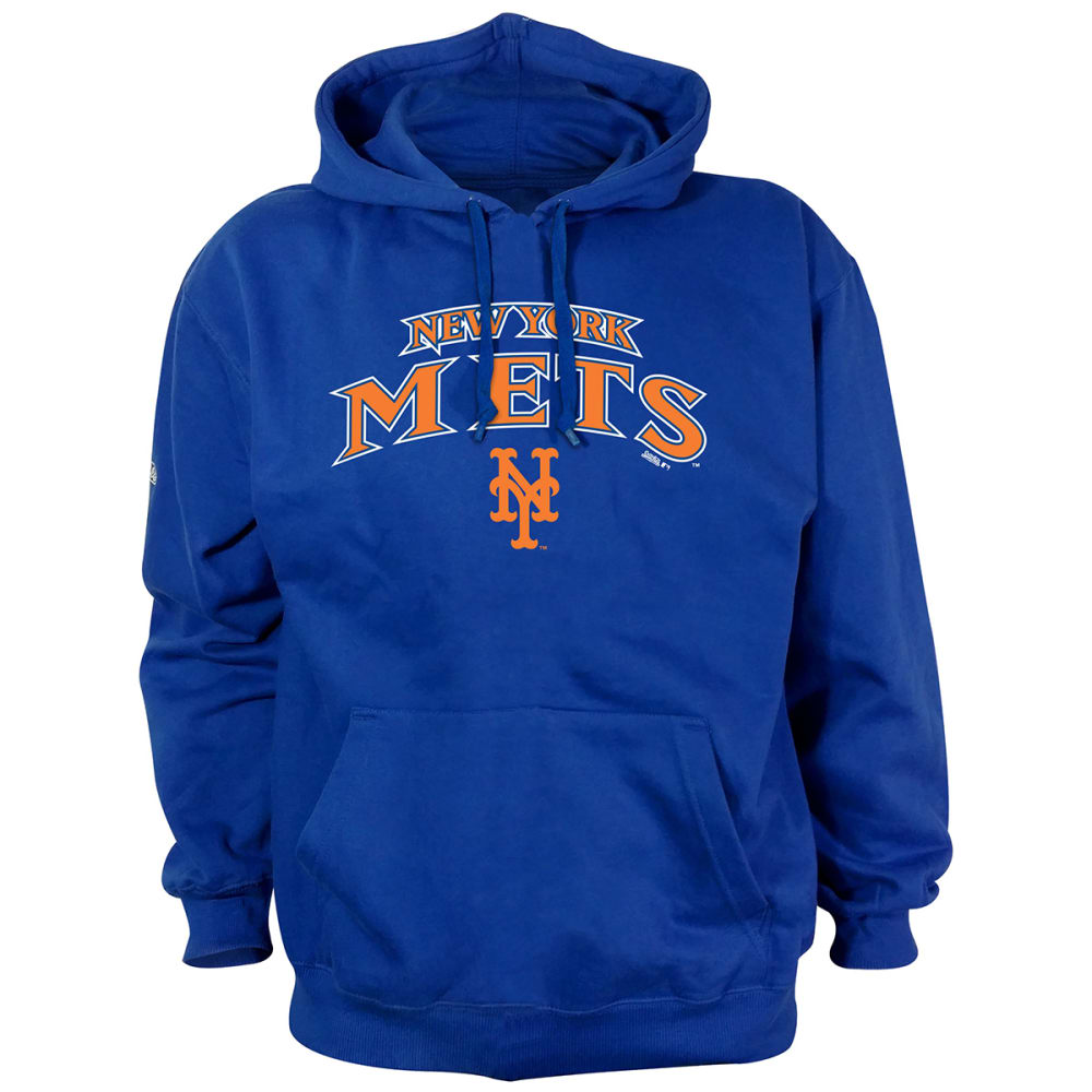 NEW YORK METS Men's Stitches Pullover Hoodie M