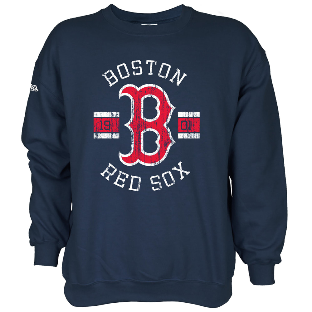 BOSTON RED SOX Men's Stitches Fleece Pullover L