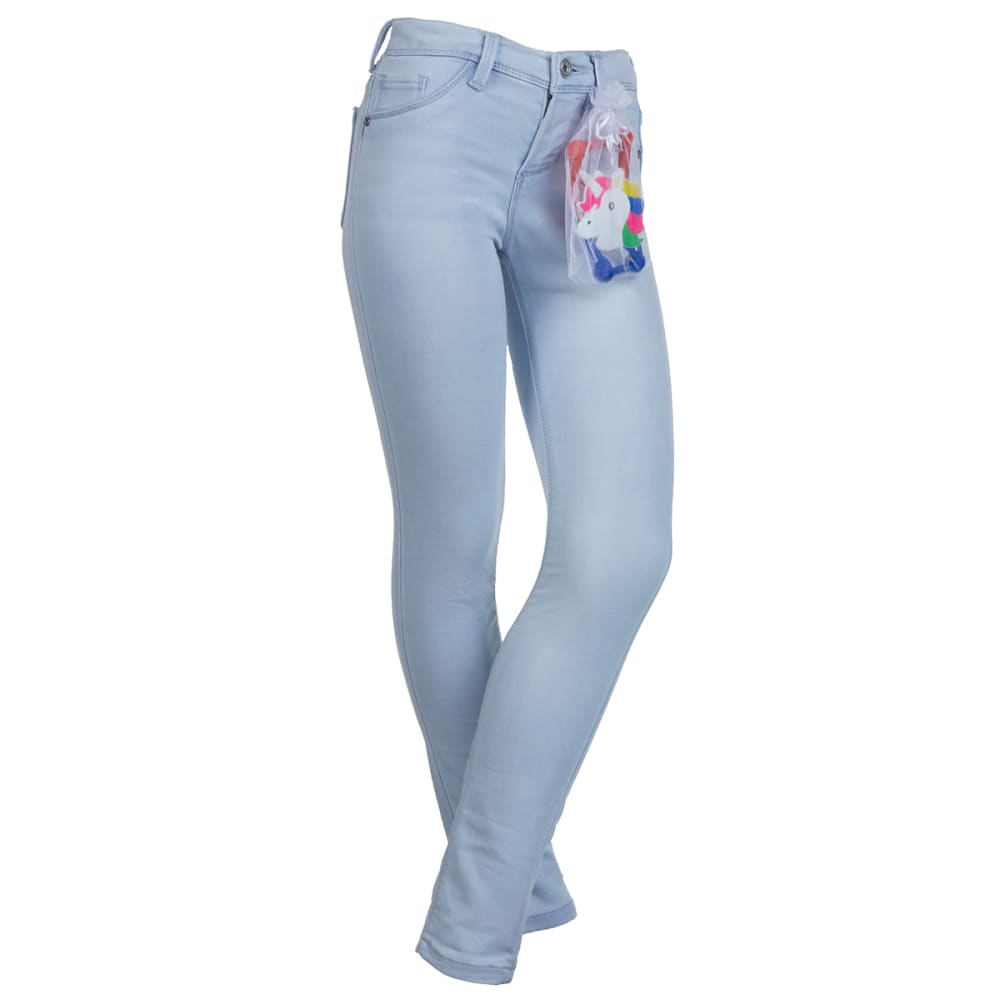 SQUEEZE Girls' 5-Pocket Skinny Jeans 7