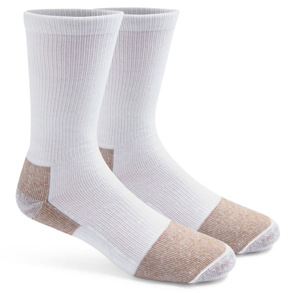 FOX RIVER Steel Toe Lightweight Crew Socks, 2-Pack L