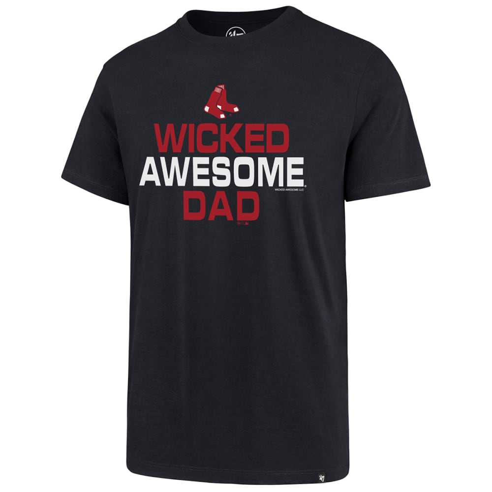 BOSTON RED SOX Men's '47 Wicked Awesome Dad Short-Sleeve Tee