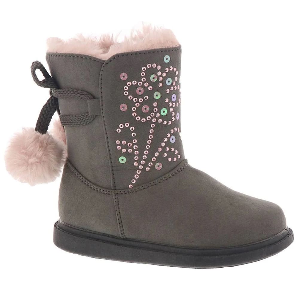 RACHEL SHOES Toddler Girls' Gigi PomPom Booties 7