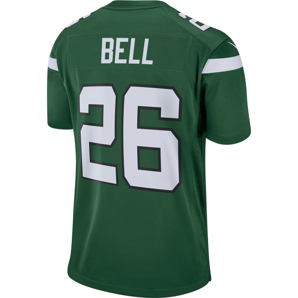 Nike New York Jets No26 Le'Veon Bell Green Team Color Men's Stitched NFL Limited Therma Long Sleeve Jersey