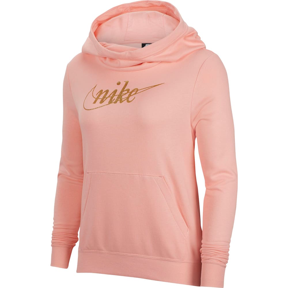 NIKE Women's Glitter Logo Pullover Hoodie - Bob’s Stores