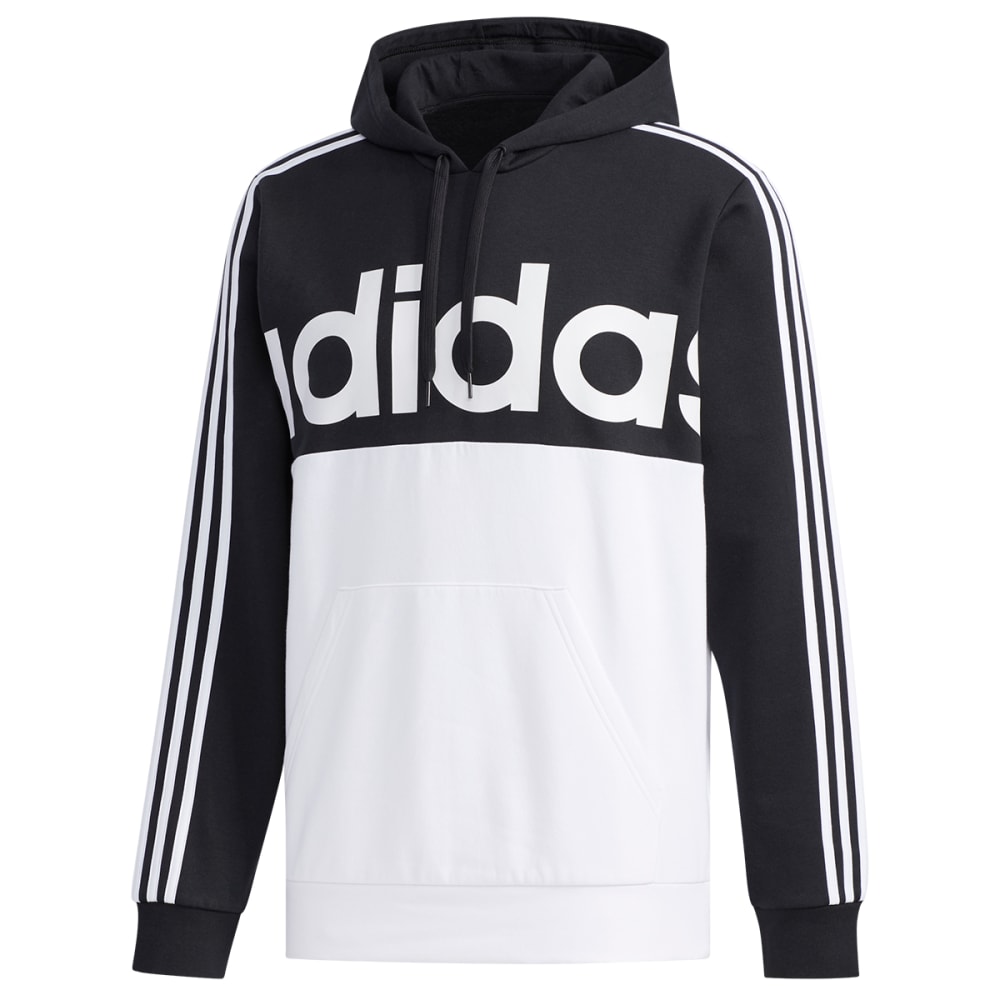 black and grey adidas mens pullover hoodie