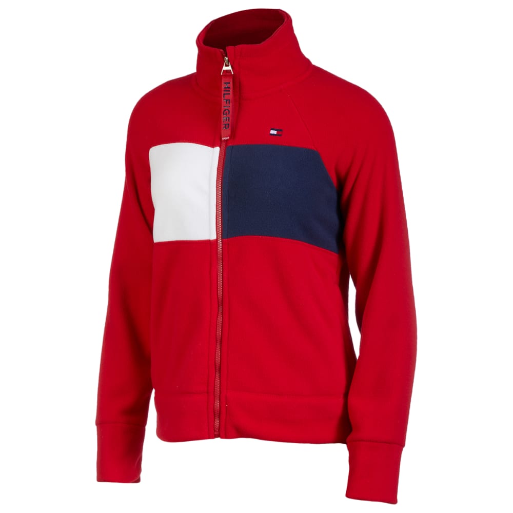 TOMMY HILFIGER SPORT Women's Full-Zip Fleece Jacket L
