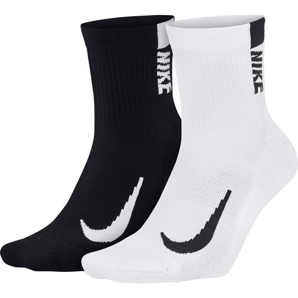 NIKE Men's Multiplier Running Ankle Socks, 2 Pack - Bob’s Stores