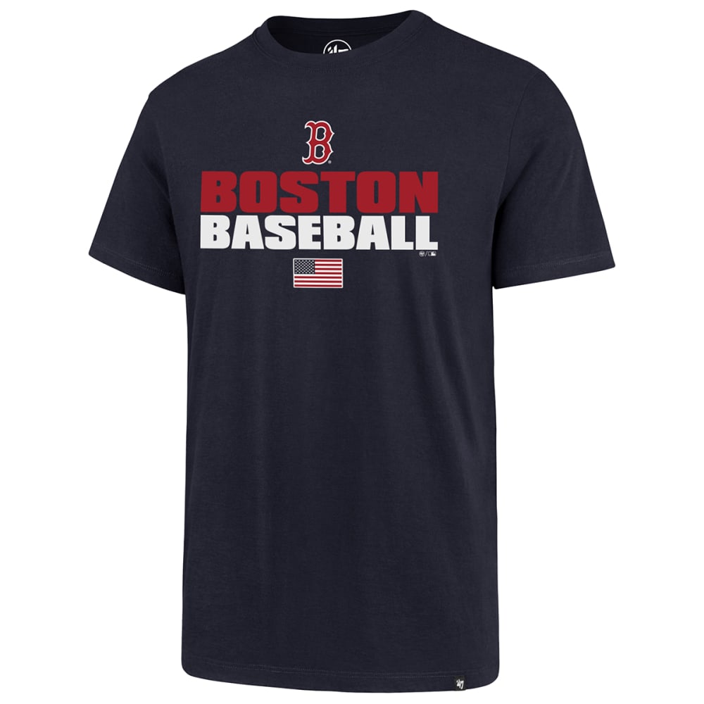 BOSTON RED SOX Men's '47 Brand 4th of July Short-Sleeve Tee M