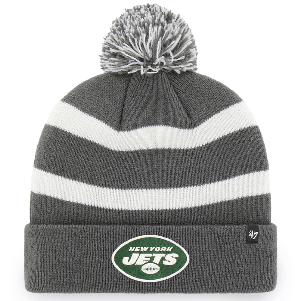 NEW YORK JETS Breakaway '47 Cuff Pom Knit Beanie ONE SIZE