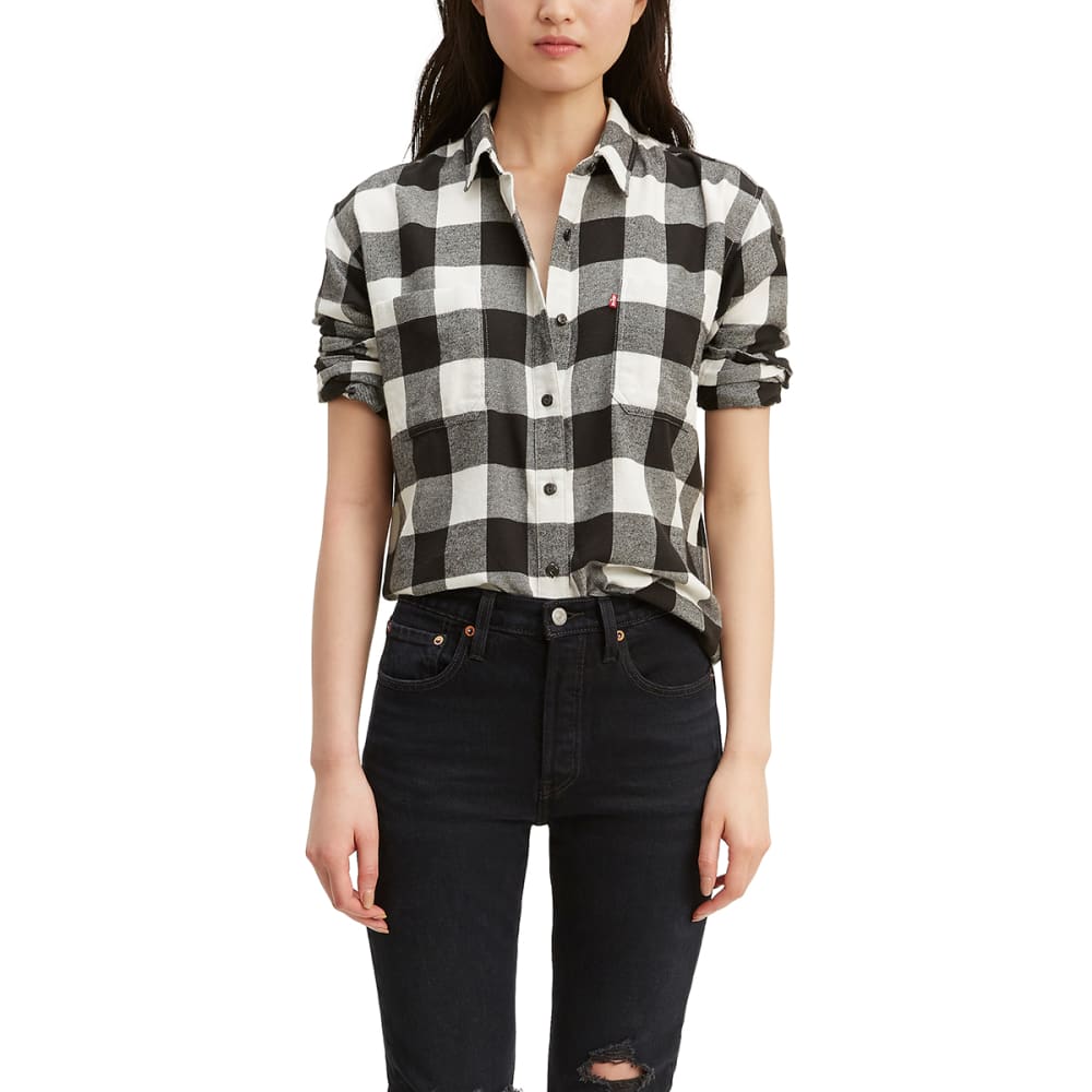 LEVI'S Women's Long-Sleeve Utility Shirt L