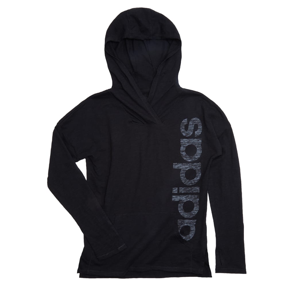 ADIDAS Girls' Linear Hoodie S