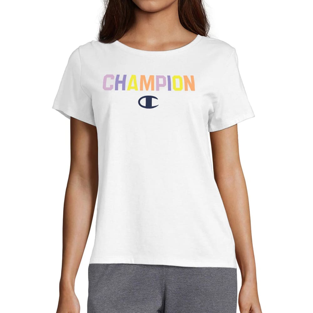 CHAMPION Women's Classic Short-Sleeve Tee S