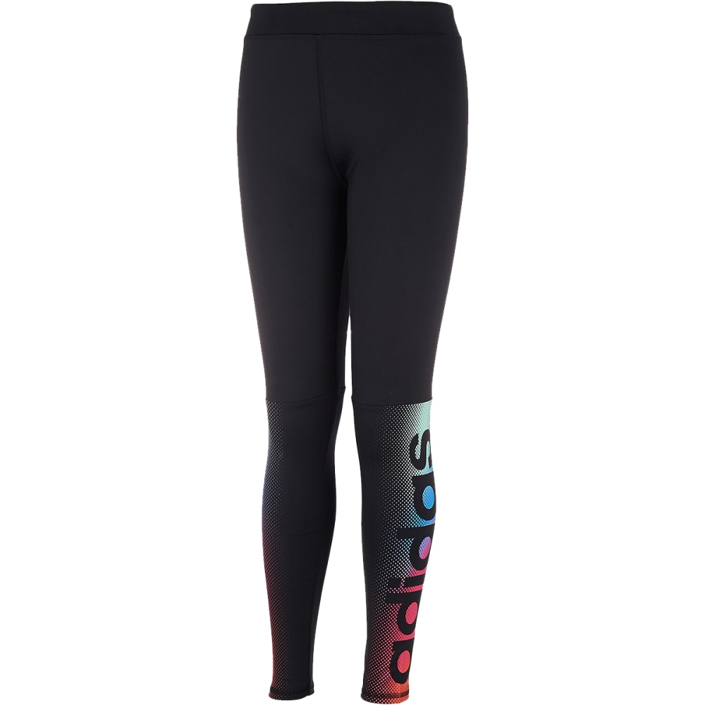 ADIDAS Girls' Linear Fade Tights 4
