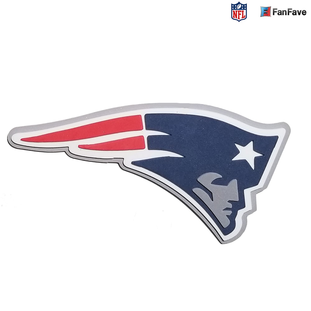 NEW ENGLAND PATRIOTS 3D Foam Magnet NO SIZE
