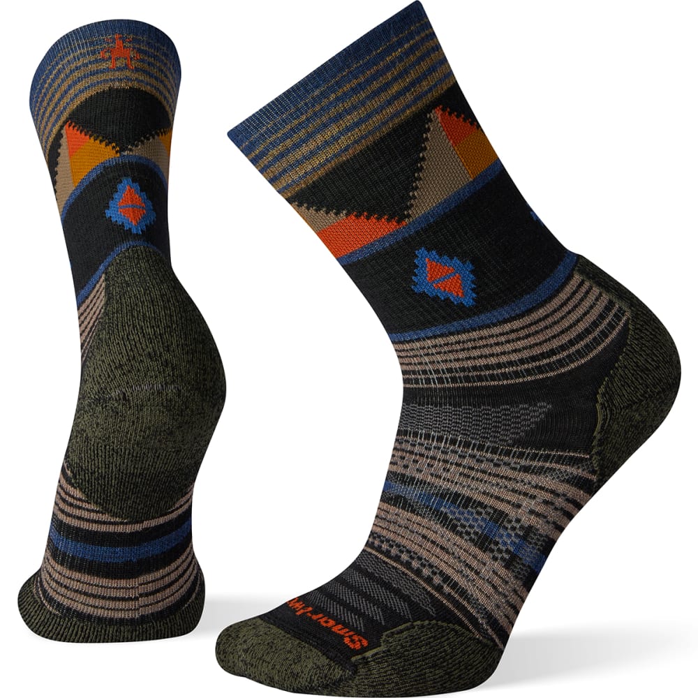 SMARTWOOL Men's PhD Outdoor Crew Socks M