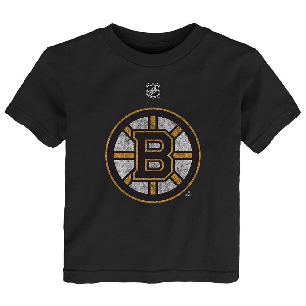 BOSTON BRUINS Boys' 8-20 Primary Logo Tri-Blend Short-Sleeve Tee S
