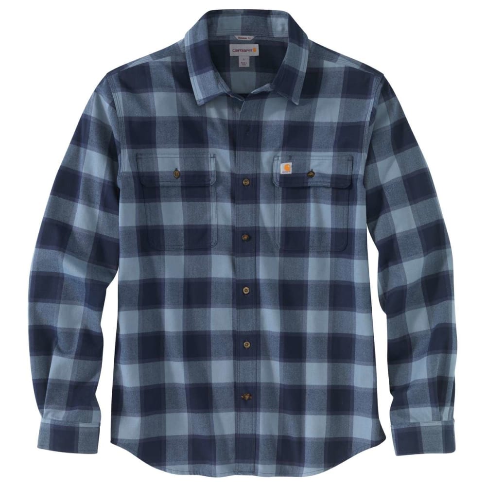 CARHARTT Men's Hubbard Flannel Long-Sleeve Shirt, Extended Sizes - Bob ...